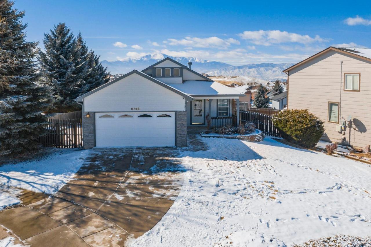 Cozy 4Br House With Peak Views In Colorado Springs Villa ภายนอก รูปภาพ