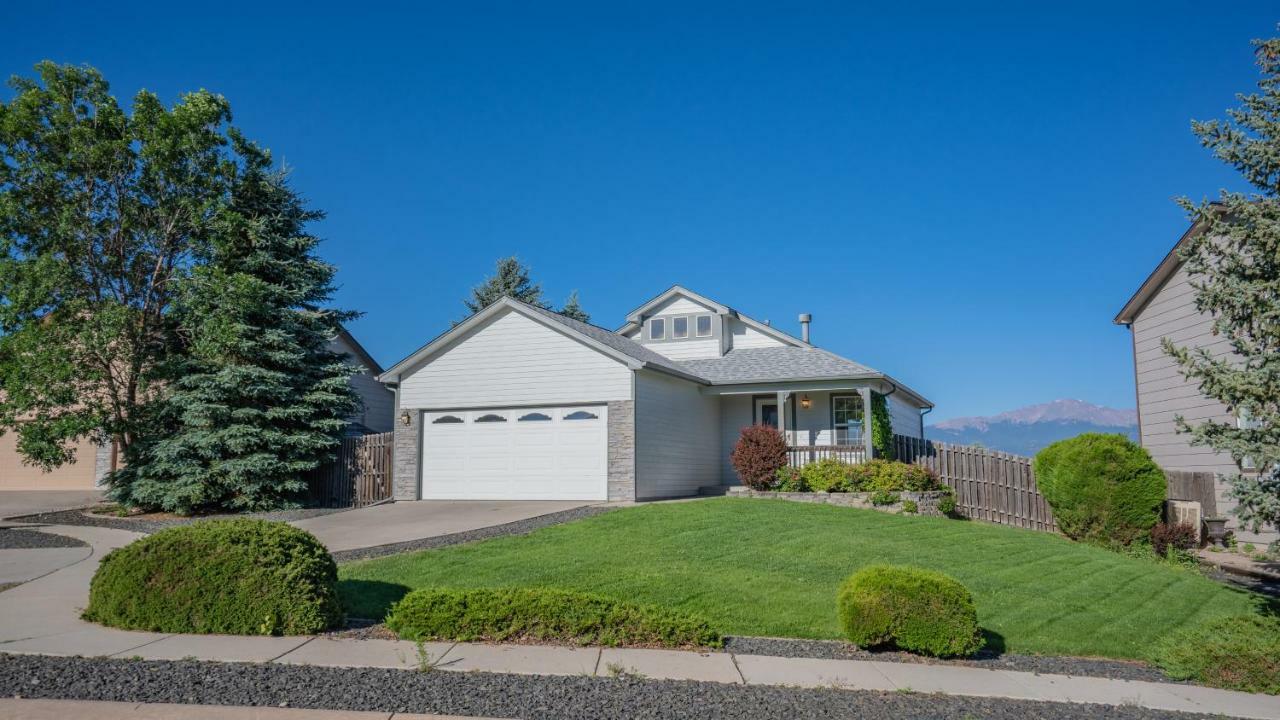Cozy 4Br House With Peak Views In Colorado Springs Villa ภายนอก รูปภาพ